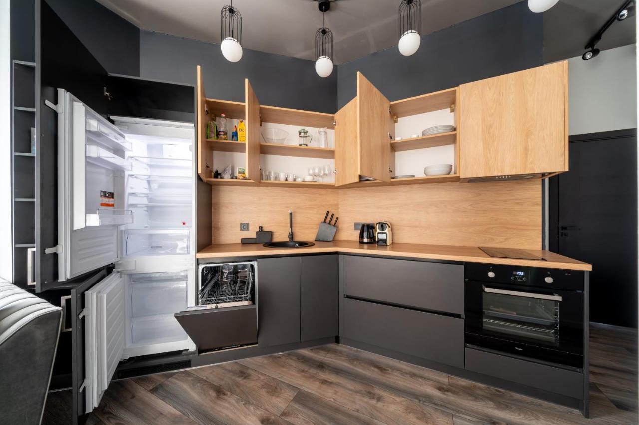 Cosy Studio Apartment In Ridzenes Residence Рига Екстер'єр фото